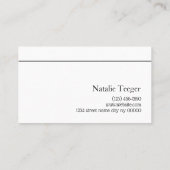 Lashes en Brows Salon Visitekaartje (Achterkant)