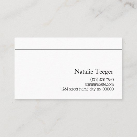 Lashes en Brows Salon Visitekaartje (Achterkant)