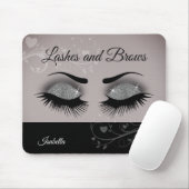 Lashes en Brows - Smokey Grey Muismat (Met muis)