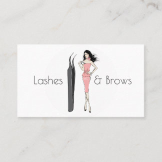 Lashes en Brows Visitekaartje