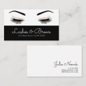 Lashes en Brows Visitekaartje (Voorkant / Achterkant)