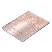 Lashes Event Makeup Artist Vrijgezellenfeest Spark Notitieboek (Linkerzijde)