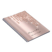 Lashes Extension Event Makeup Artist Bridal Notitieboek (Rechterzijde)