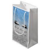 Lashes Extension Makeup Artist Beautique Blue Grey Klein Cadeauzakje (Voorkant Gekanteld)