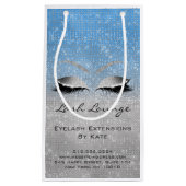 Lashes Extension Makeup Artist Beautique Blue Grey Klein Cadeauzakje (Voorkant)