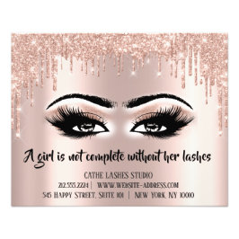 Lashes Extension Makeup Artist Brows Roos Drivers Foto Afdruk