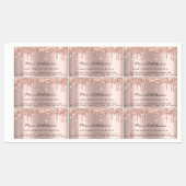 Lashes Extension Makeup Artist drijft Cosmetisch R Labels (Vel)