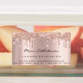 Lashes Extension Makeup Artist drijft Cosmetisch R Labels (Aangebracht)