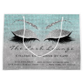 Lashes Extension Makeup Artist Studio Aqua Water Groot Cadeauzakje (Voorkant)