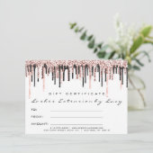 Lashes Extension Makeup Certificate Cadeau (Staand voorkant)