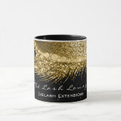 Lashes Extension Makeup Studio Gold Lux Black Mok (Midden)