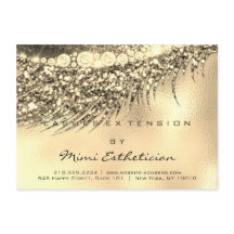 Lashes Extension Natercare Instruction Gold Glam