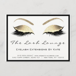 Lashes Extension Natercare Instruction Gold Glam