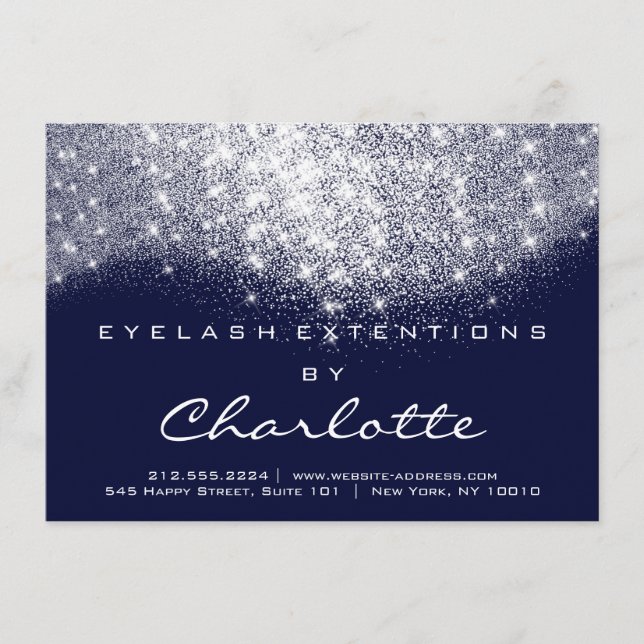 Lashes Extension Natercare Instruction Grey Navy (Voorkant)