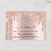 Lashes Extension Natercare Instruction Spark Roos Afsprakenkaartje (Voorkant)