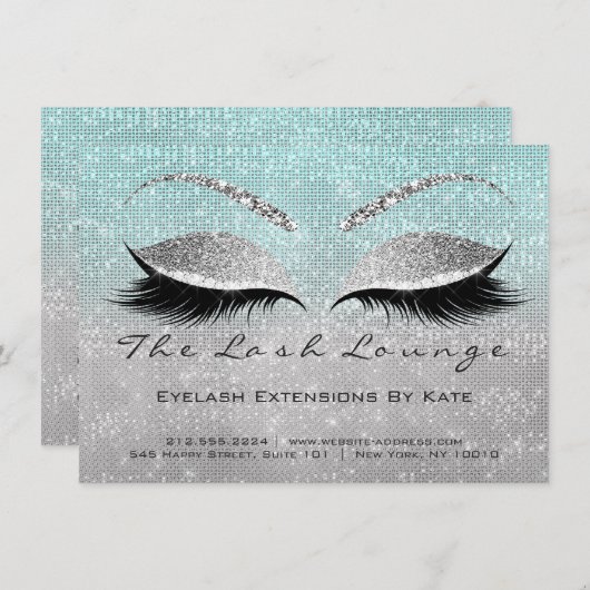 Lashes Extension Natercare Instruction Summer (Voorkant / Achterkant)