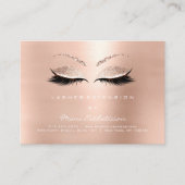 Lashes Extension Natercare Instructions Sparkly R Contactkaartje (Voorkant)