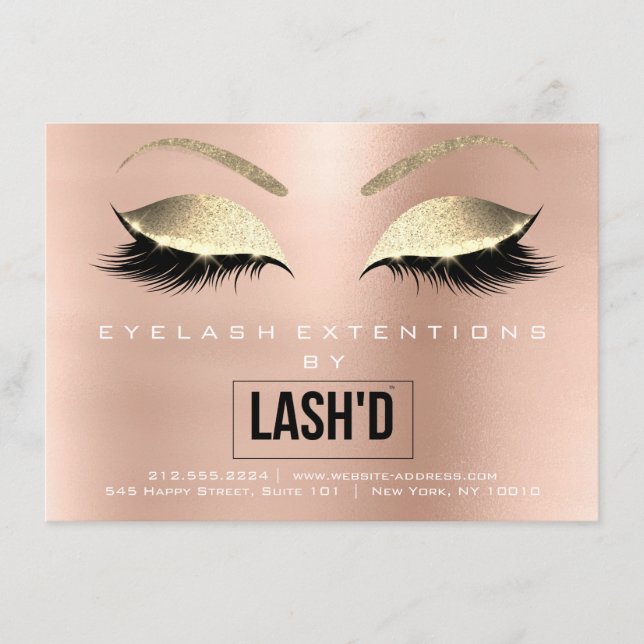 Lashes Extension Natercare Roos LOGO (Voorkant)