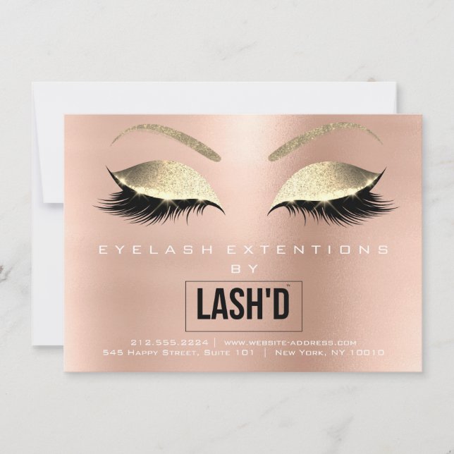 Lashes Extension Natercare Roos LOGO (Voorkant)