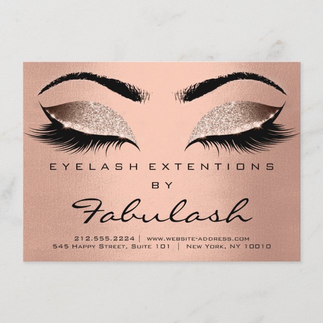 Lashes Extension Nazorg Instructions Roos Silk (Voorkant)