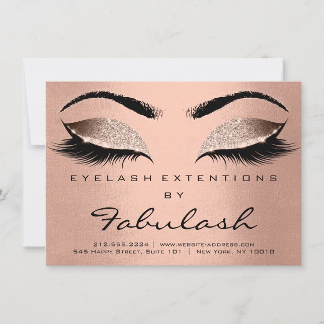 Lashes Extension Nazorg Instructions Roos Silk (Voorkant)