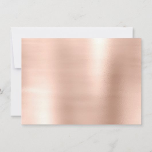 Lashes Extension Peach Makeup Certificate Cadeaus Kaart (Achterkant)