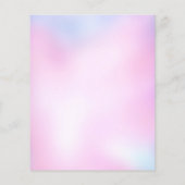 Lashes Eyelash Extension Aftercare Waterverf Roze Flyer (Achterkant)