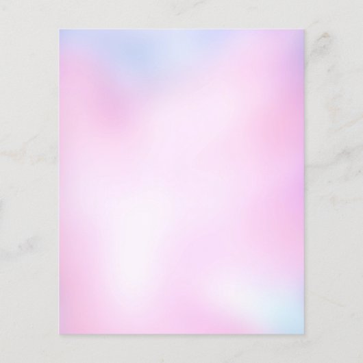 Lashes Eyelash Extension Aftercare Waterverf Roze Flyer (Achterkant)