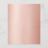 Lashes Eyelash Extension Salon Roos Gold Aftercare Flyer (Achterkant)