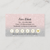 Lashes Eyelash Extensions Blush Pink Salon Loyalty (Achterkant)