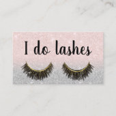 Lashes Eyelash Extensions Blush Pink Salon Loyalty (Voorkant)