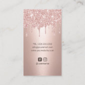 Lashes Eyelash Makeup Artist Roos Gold Drivers Visitekaartje (Achterkant)