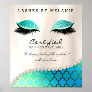Lashes Eyelash Makeup Poster  Eyes Moroccan