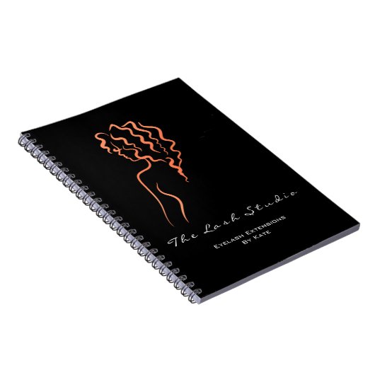 Lashes Eyes Make-up SPA Haarartiest Koraal Naam Lo Notitieboek (Rechterzijde)