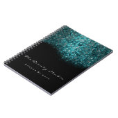 Lashes Eyes Makeup SPA Hair Artist Ocean Blue Notitieboek (Linkerzijde)