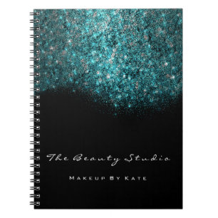 Lashes Eyes Makeup SPA Hair Artist Ocean Blue Notitieboek