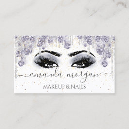 Lashes Hairdresser Makeup Artist Smoky Gray Visitekaartje