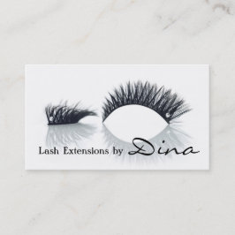Lashes, Lash Extensions, Beauty Salon, Cosmetologi Visitekaartje