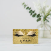 Lashes Lash Visitekaartje Eyelash Gold Glam (Staand voorkant)