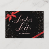 Lashes & Locks maken artistieke cadeaubon Kortingskaartje (Voorkant)