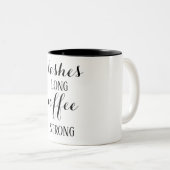 Lashes Long Coffee Strong Coffee Mok (Voorkant rechts)