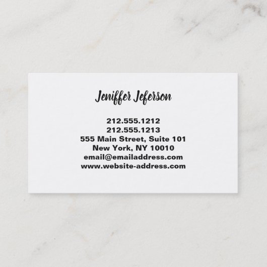 Lashes Loyalty Visitekaartje (Achterkant)