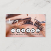 Lashes Loyalty Visitekaartje (Voorkant)