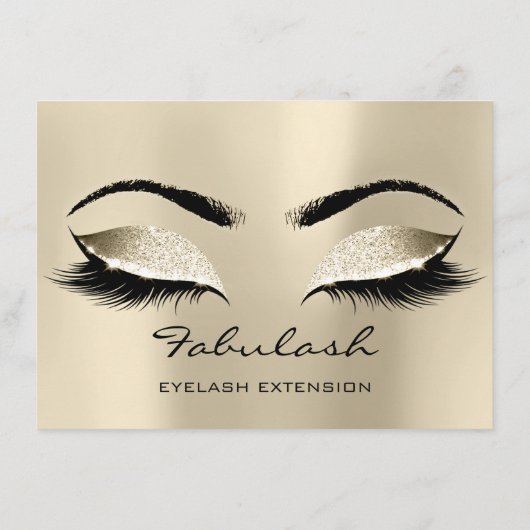 Lashes Make-up Artiest Certificaat Cadeau Champaig (Achterkant)