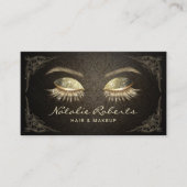 Lashes Make-up Artiest  Damask Salon Loyaliteit Klantenkaartje (Voorkant)