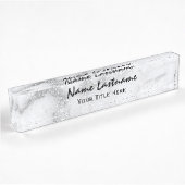 Lashes Make-up Artiest Event Planner Marble Grey Naambordje