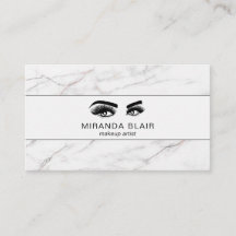 Lashes make-up artist Luxe wit marmer