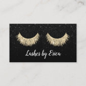 Lashes Makeup Artist Black Glitter Loyalty (Voorkant)