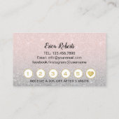 Lashes Makeup Artist Blush Pink Glitter Loyalty (Achterkant)