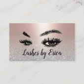 Lashes Makeup Artist Blush Roos Gold Salon Loyalty (Voorkant)